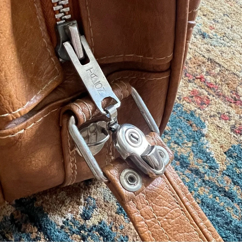 Vintage Samsonite Scandia Carry On Travel Overnight Bag Adjustable Strap